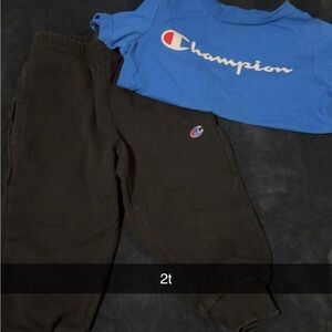 Champion Kids Black Sweatpants